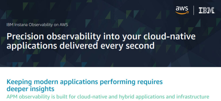 Observabilidad de IBM Instana en AWS
